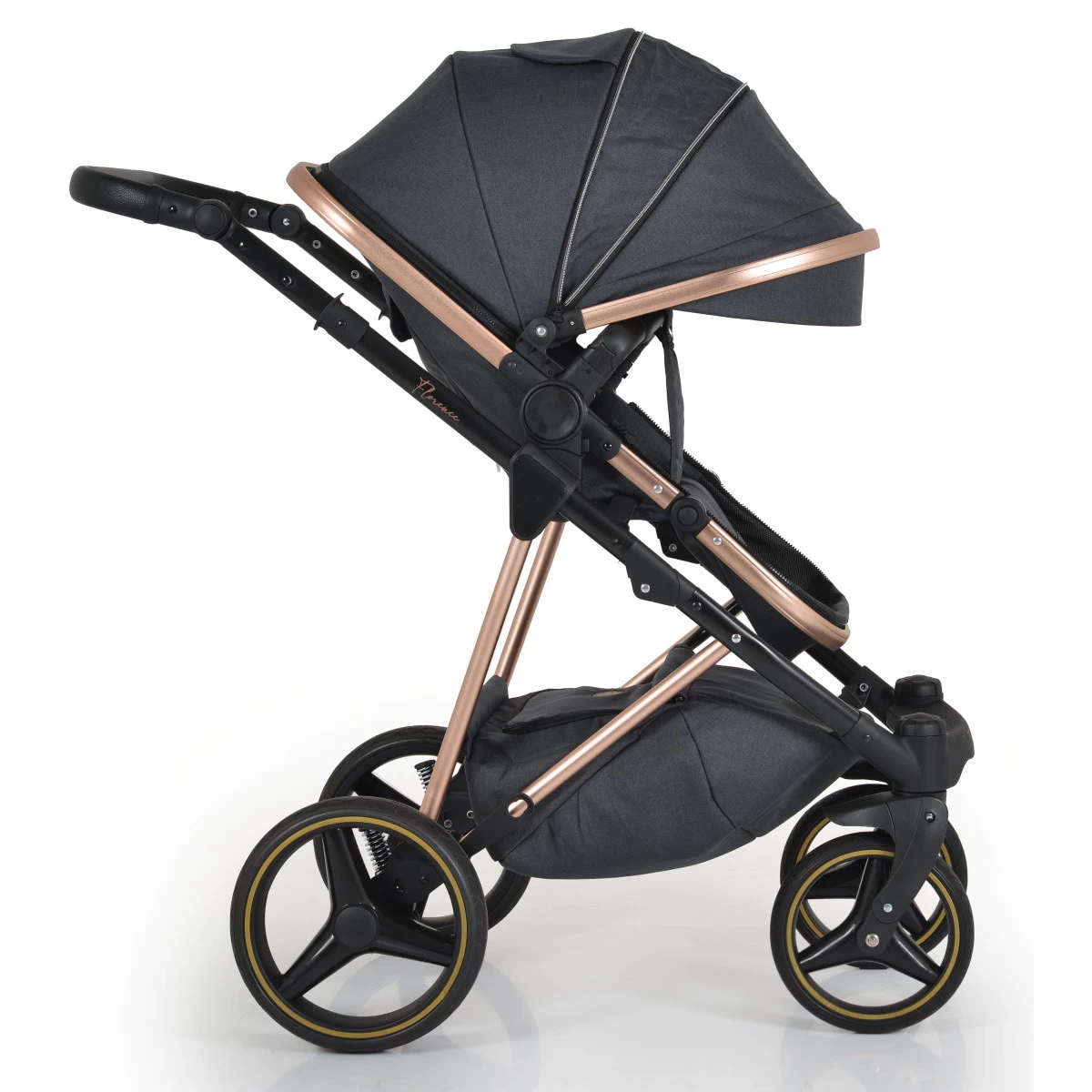 Cangaroo Florence Black 3-in-1 Kinderwagen Incl. Autostoel 109997 - Afbeelding 9