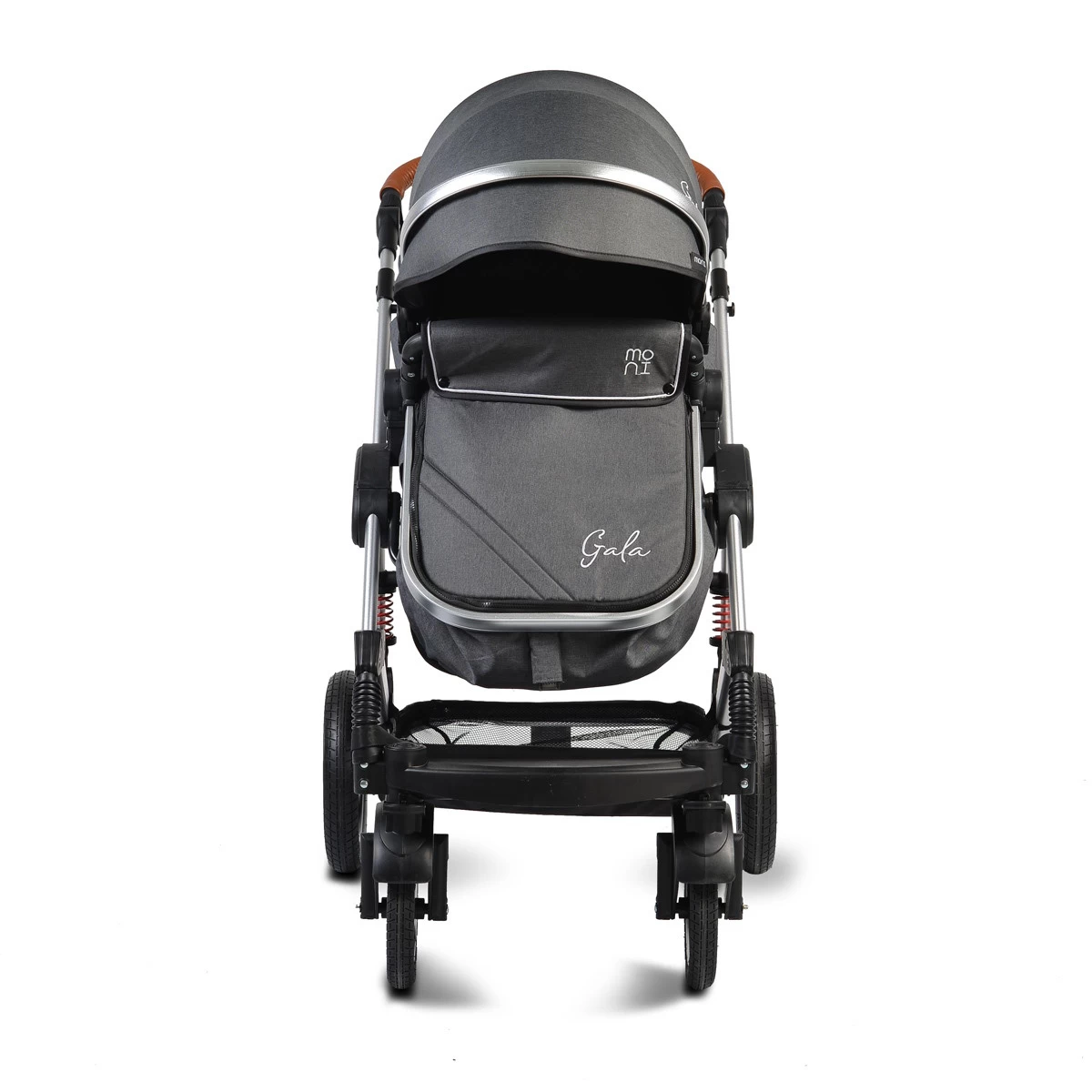 Cangaroo Gala Steel Grey 3-in-1 Combi Kinderwagen Incl. Autostoel - Afbeelding 5
