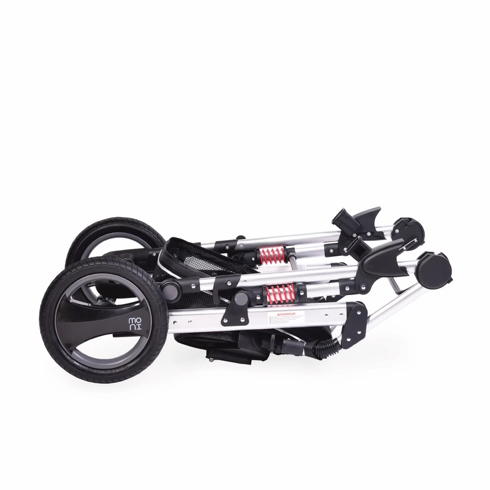 Cangaroo Gala Steel Grey 3-in-1 Combi Kinderwagen Incl. Autostoel - Afbeelding 14