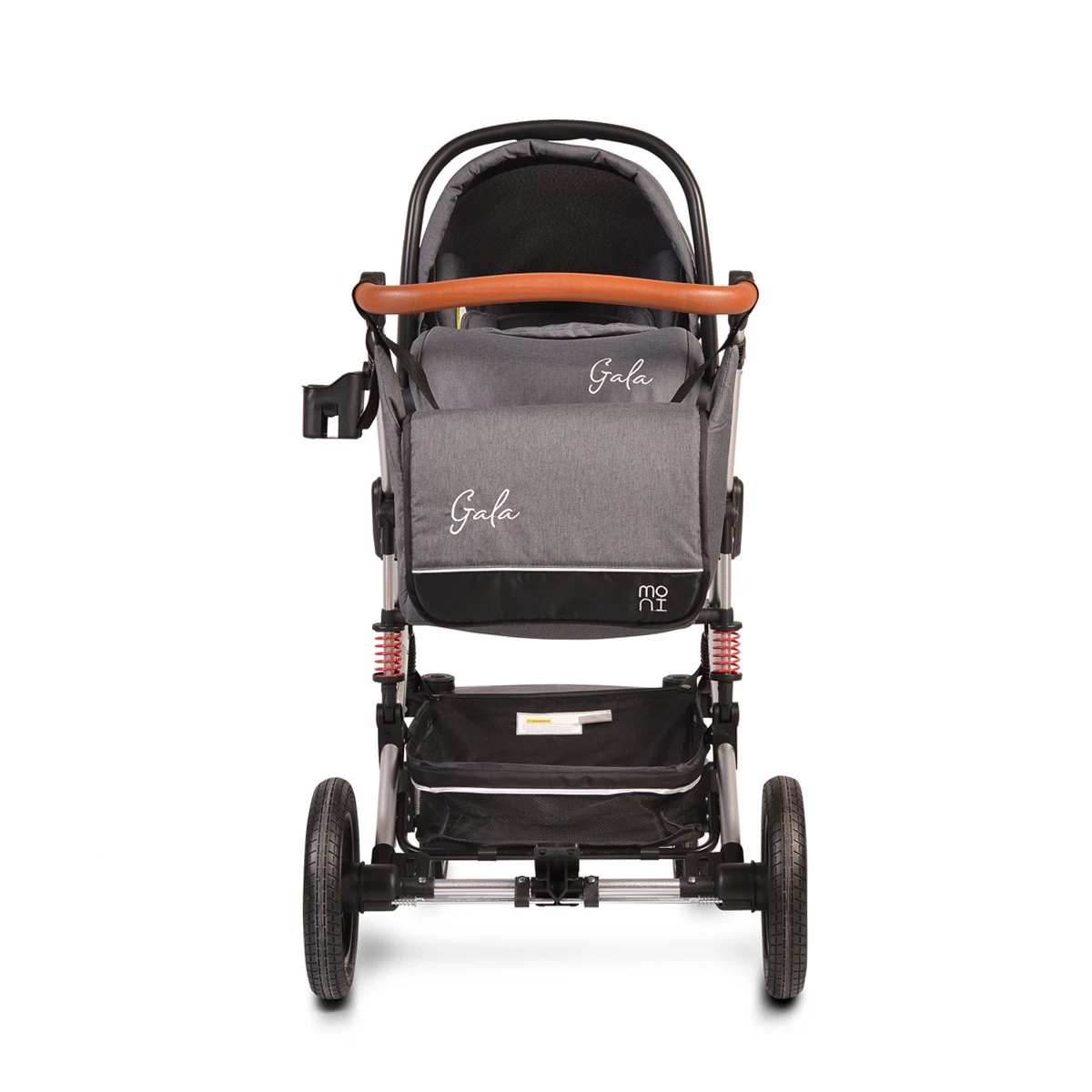 Cangaroo Gala Steel Grey 3-in-1 Combi Kinderwagen Incl. Autostoel - Afbeelding 11