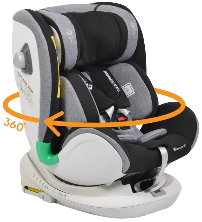 Cangaroo General Grey I-Size 360° Autostoel 0-18 Kg 0243