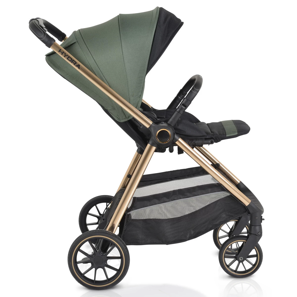 Cangaroo Hydra Green 2-in-1 Kinderwagen Incl. Adapter - Afbeelding 10
