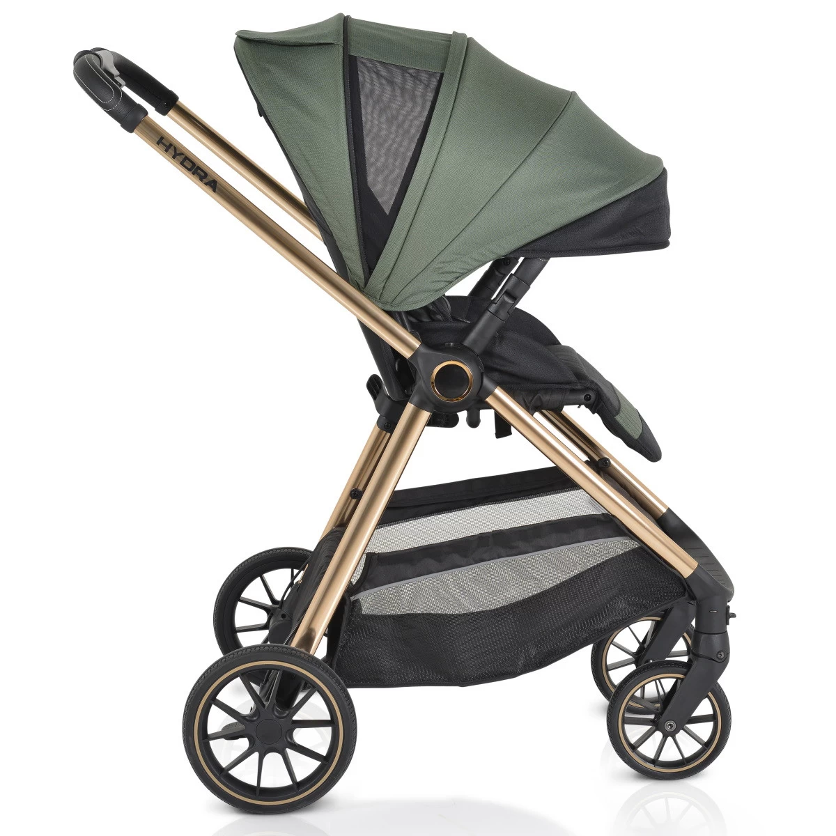 Cangaroo Hydra Green 2-in-1 Kinderwagen Incl. Adapter - Afbeelding 12