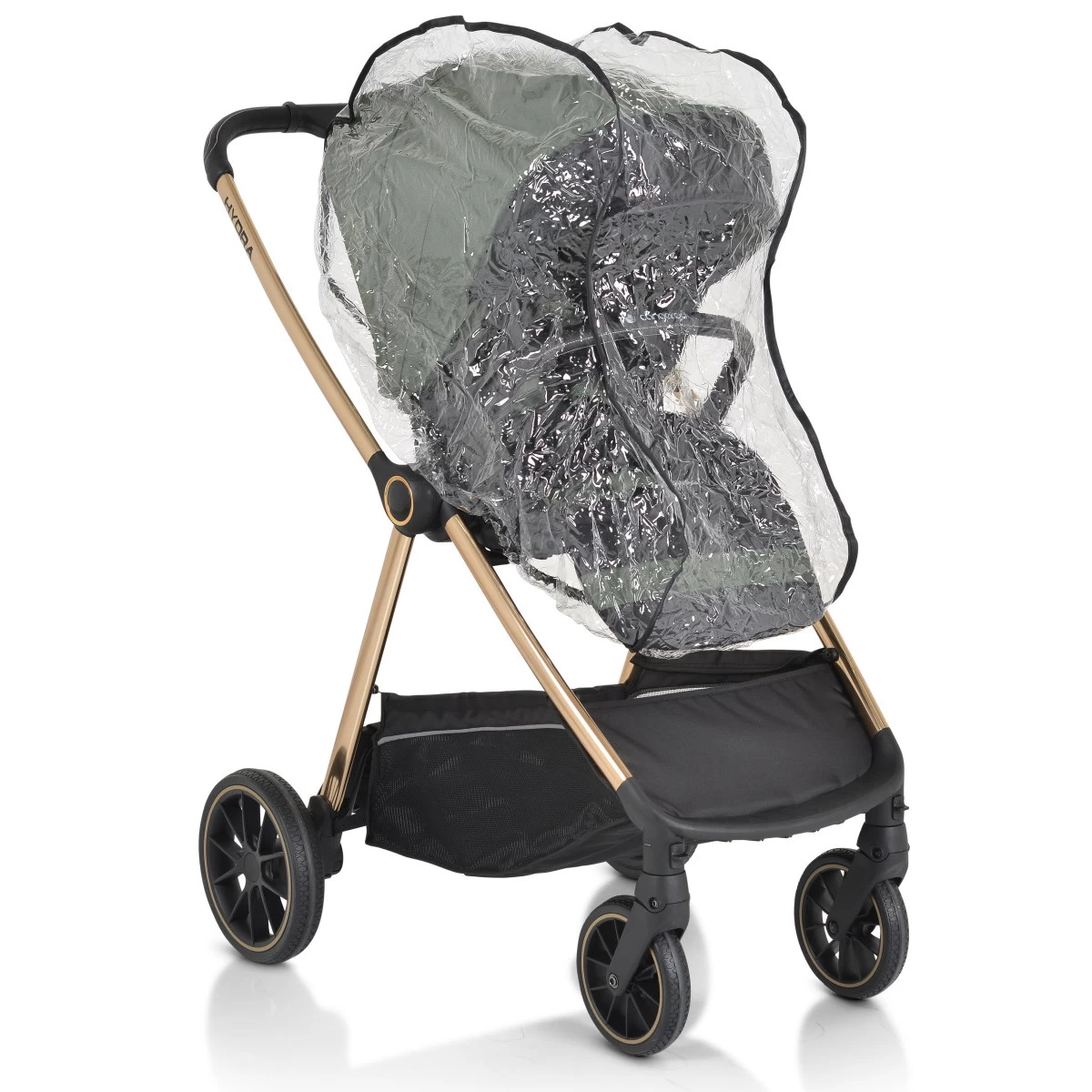 Cangaroo Hydra Green 2-in-1 Kinderwagen Incl. Adapter - Afbeelding 19