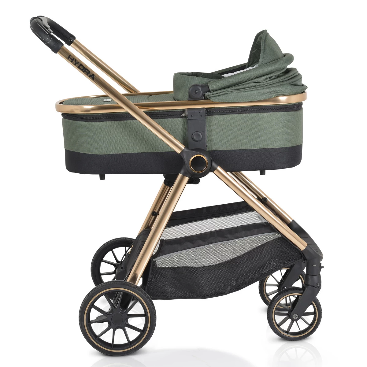 Cangaroo Hydra Green 2-in-1 Kinderwagen Incl. Adapter - Afbeelding 5