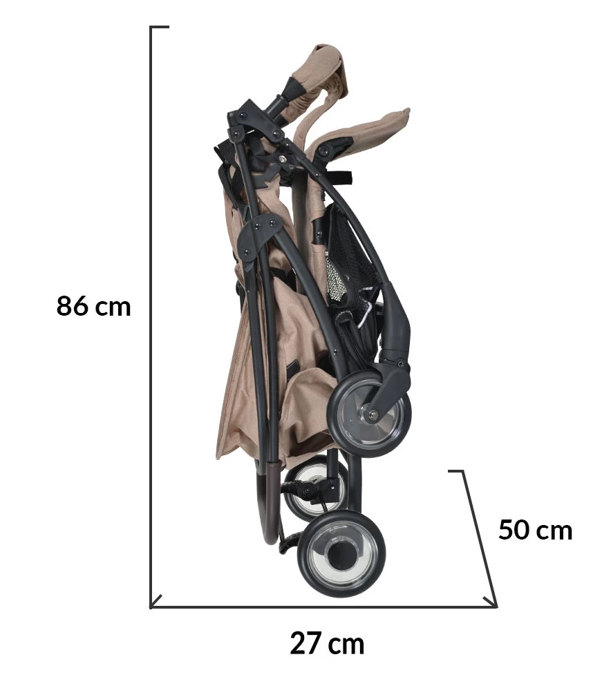 Cangaroo London Beige Wandelwagen 5598 - Afbeelding 13