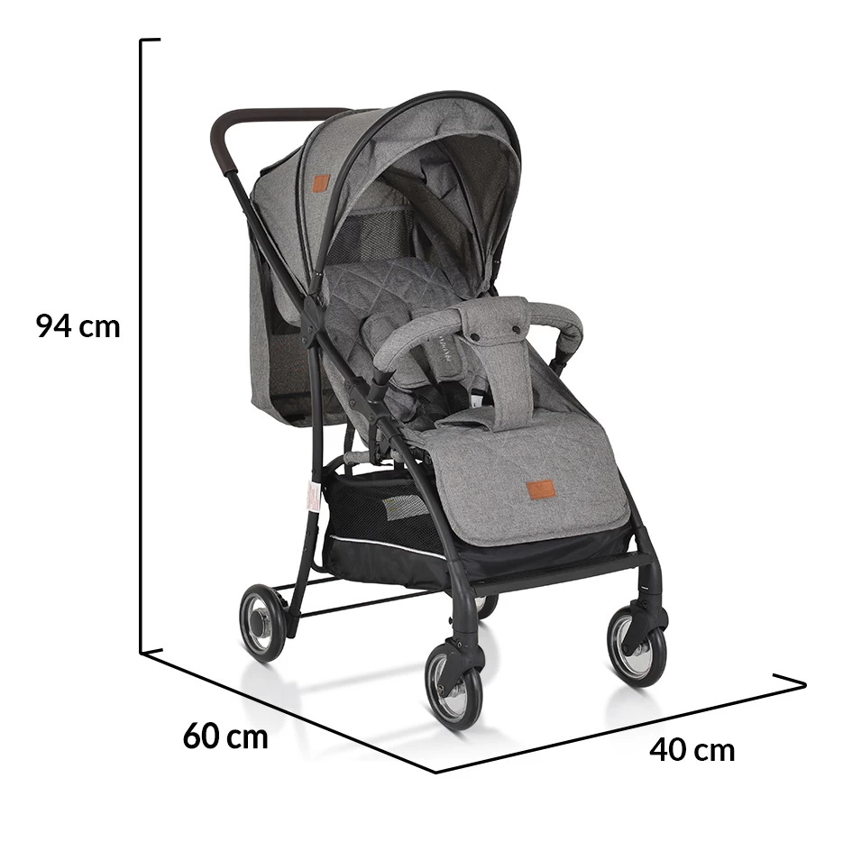 Cangaroo London Grey Wandelwagen 5581 - Afbeelding 12