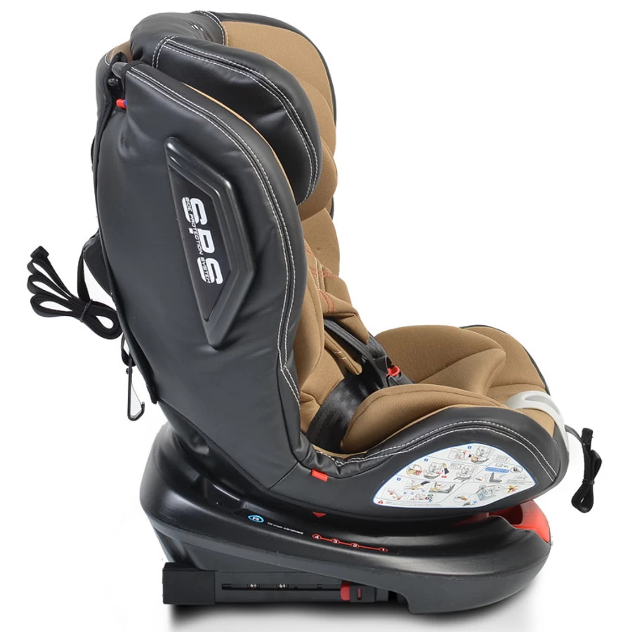 Cangaroo Motion Beige Isofix 360° Autostoel 0-36 Kg 107492 - Afbeelding 4