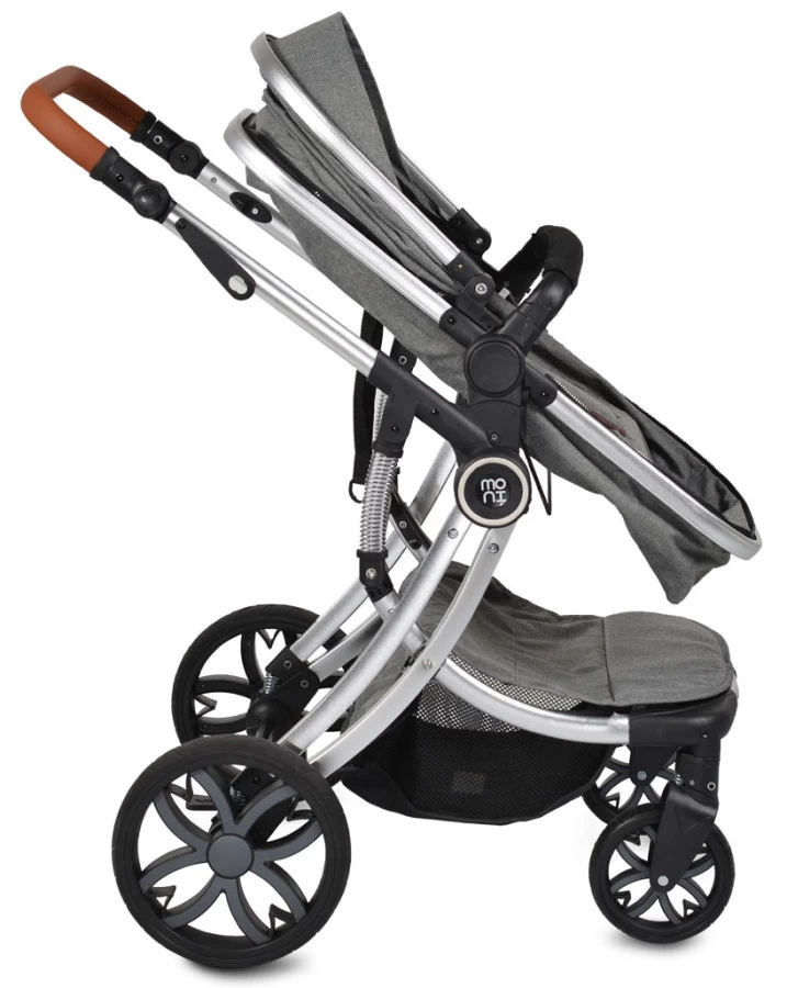 Cangaroo Polly Beige 3-in-1 Combi Kinderwagen Incl. Autostoel - Afbeelding 7