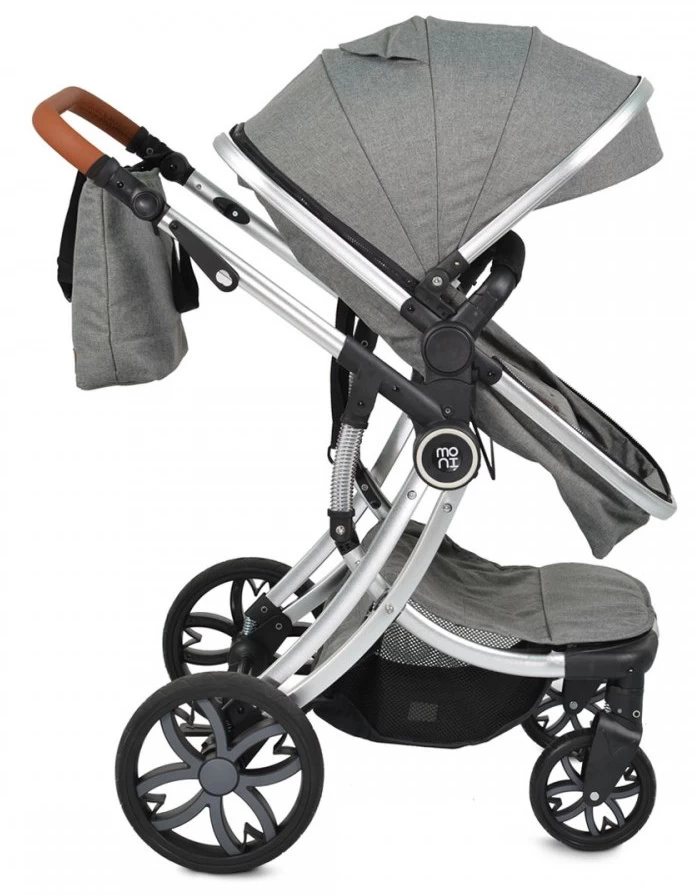 Cangaroo Polly Beige 3-in-1 Combi Kinderwagen Incl. Autostoel - Afbeelding 14