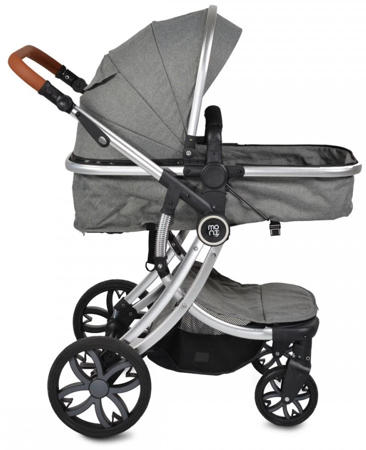 Cangaroo Polly Beige 3-in-1 Combi Kinderwagen Incl. Autostoel - Afbeelding 8