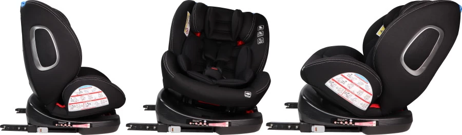 Ding Cruz Black 360° Isofix Autostoel 0-36kg DI-101919 - Afbeelding 4