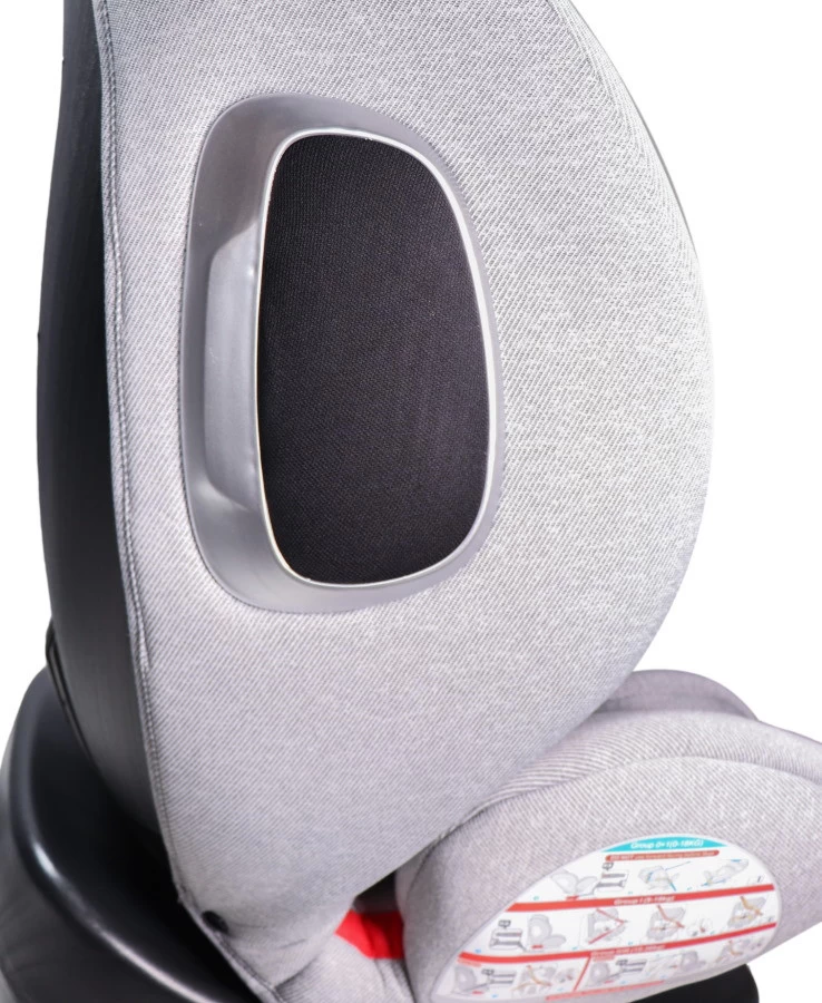 Ding Cruz Light Grey 360° Isofix Autostoel 0-36kg DI-101921 - Afbeelding 9