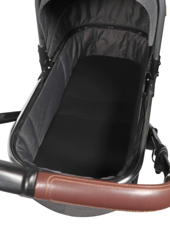 Ding Fenix Grey/Silver 3-in-1 Combi Kinderwagen Incl. Autostoel - Afbeelding 17