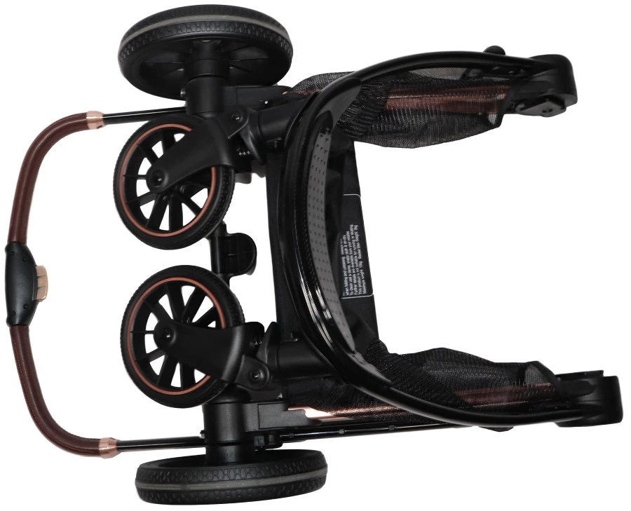 Ding Fenix Grey/Silver 3-in-1 Combi Kinderwagen Incl. Autostoel - Afbeelding 16