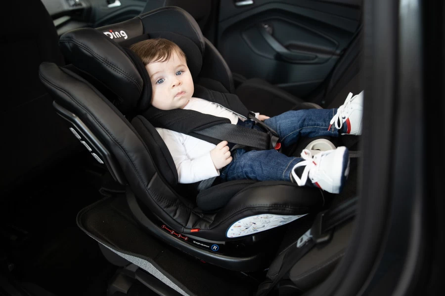 Ding Zeno 360° SPS Zwart Autostoel 0-36kg CS008 - Afbeelding 11