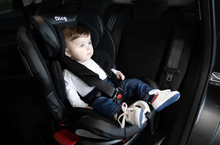 Ding Zeno 360° SPS Zwart Autostoel 0-36kg CS008 - Afbeelding 10