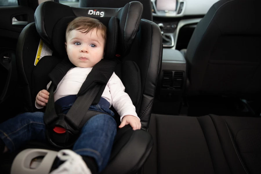 Ding Zeno 360° SPS Zwart Autostoel 0-36kg CS008 - Afbeelding 13