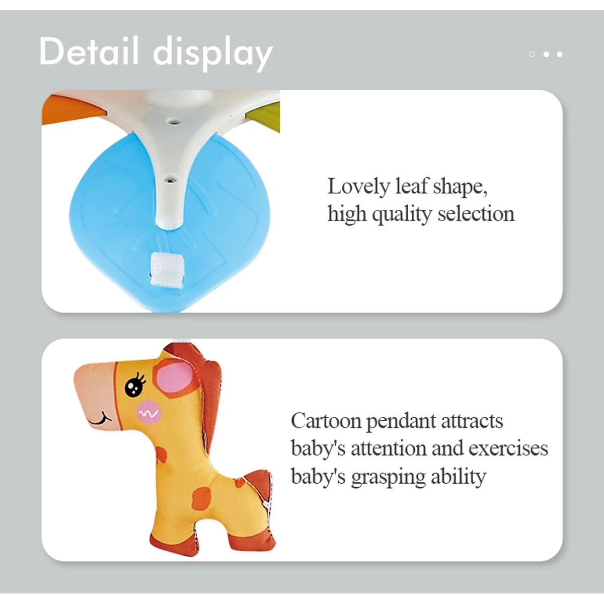 Eco Toys Blue Babymobiel Kinderwagen Speelgoed HC527701 - Afbeelding 4