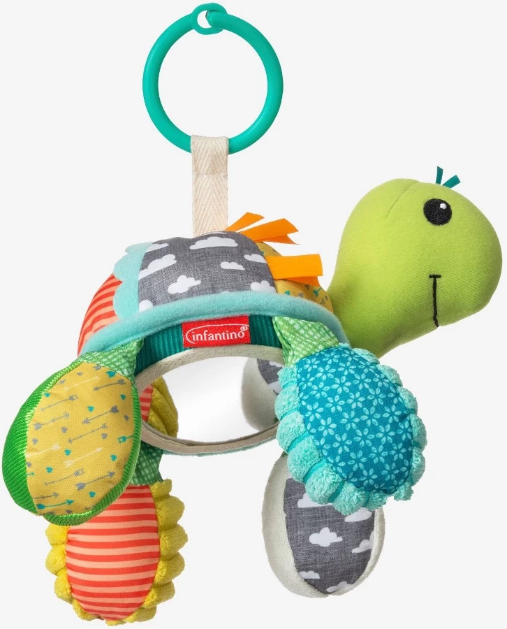 Infantino Go Gaga Mirror Pal Turtle Spiegel BK-216003 - Afbeelding 2
