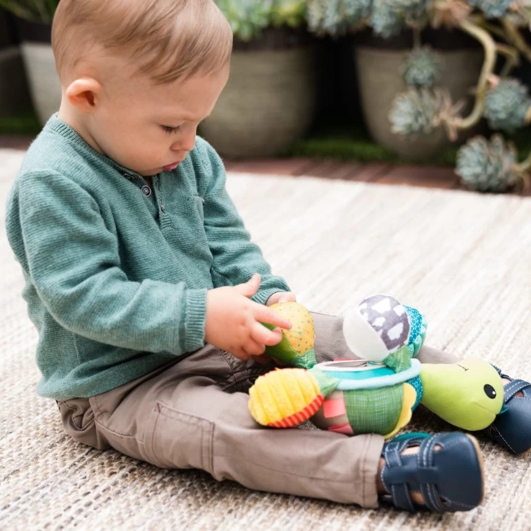 Infantino Go Gaga Mirror Pal Turtle Spiegel BK-216003 - Afbeelding 5