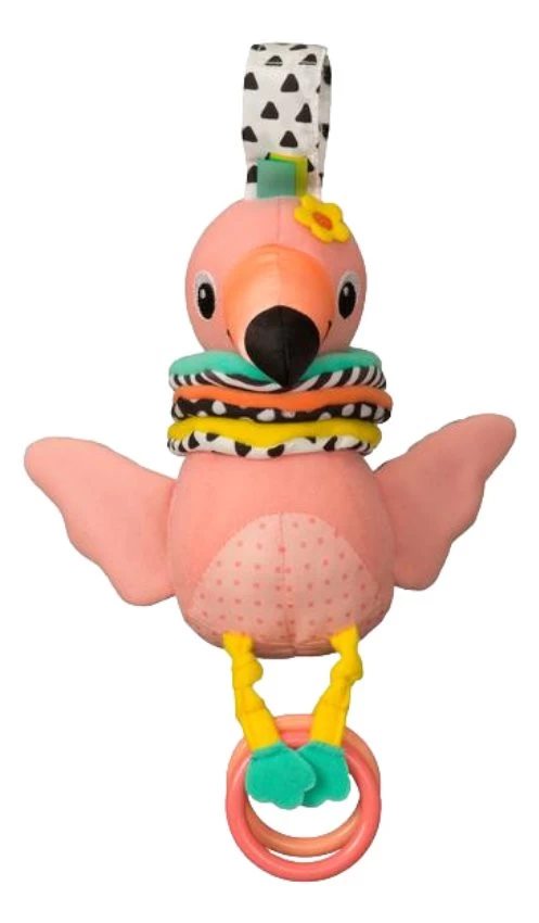 Infantino Hug & Tug Flamingo Muziekdoosje BK-216246