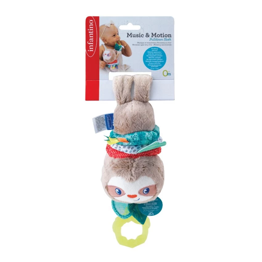 Infantino Music & Motion Sloth Muziekdoosje BK-301035 - Afbeelding 2