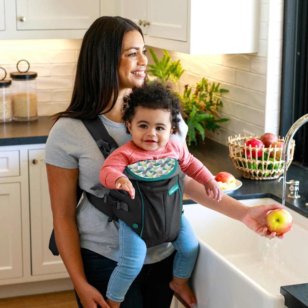 Infantino Swift Classic Grey Draagzak BK-300105 - Afbeelding 11