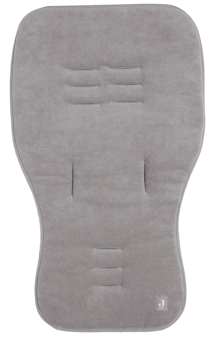 Jollein Badstof Storm Grey Buggy/Wandelwagen Inlegkussen 026-001-00094