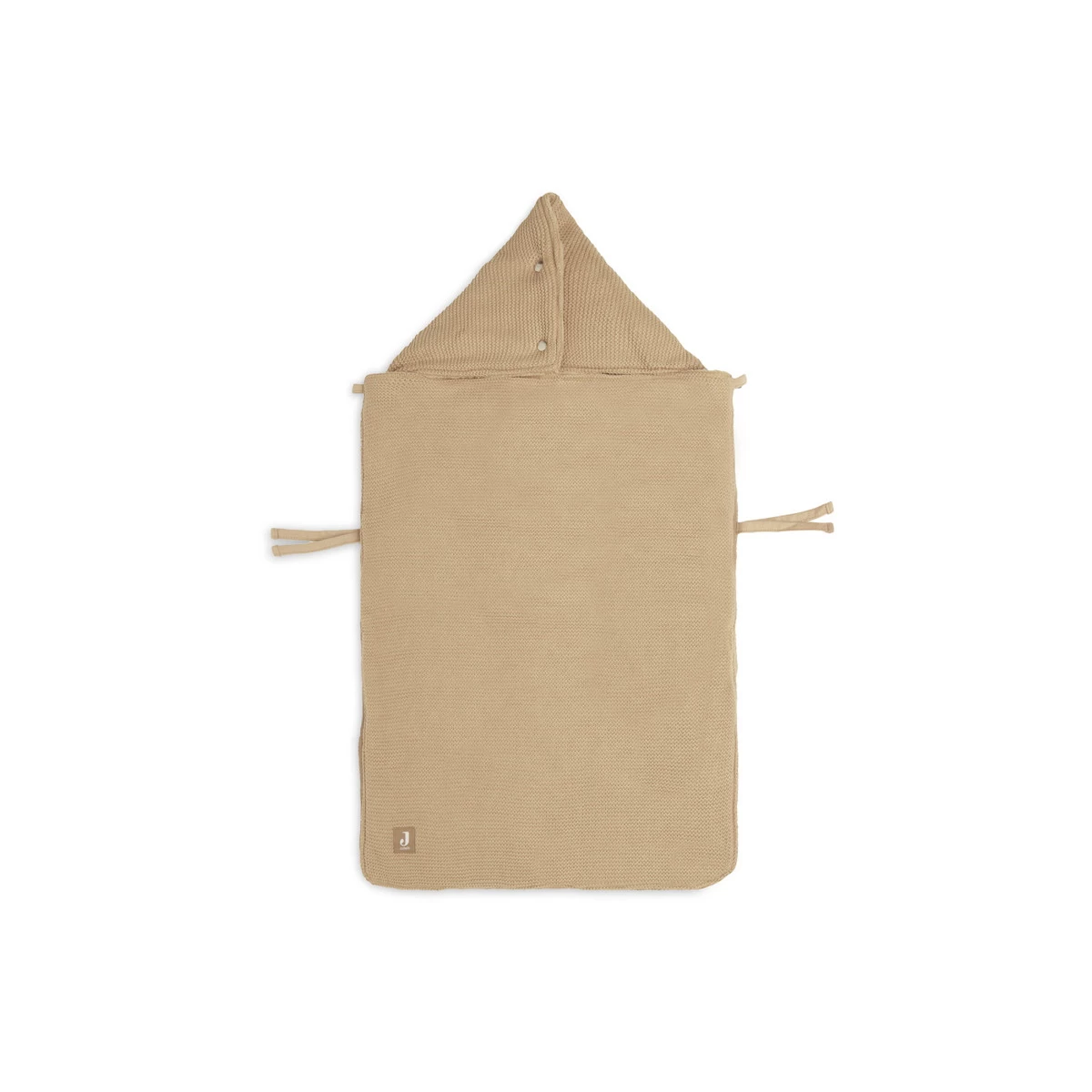 Jollein Basic Knit Biscuit 3/5 Punts 0-9 Maanden Autostoel Voetenzak 025-811-66072 - Afbeelding 2