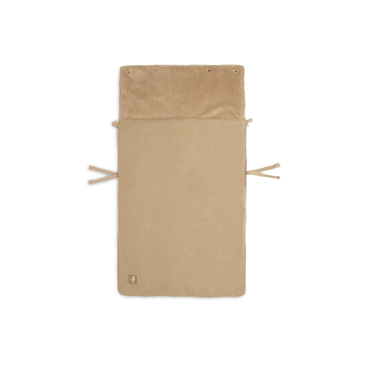 Jollein Basic Knit Biscuit 3/5 Punts 0-9 Maanden Autostoel Voetenzak 025-811-66072 - Afbeelding 4