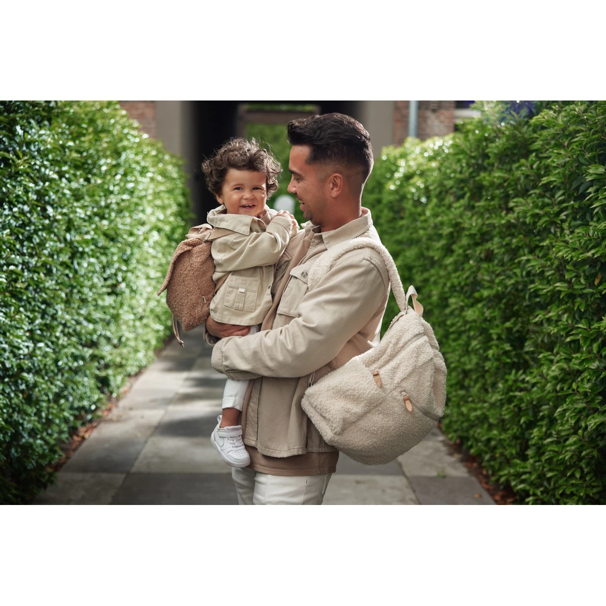 Jollein Boucle Naturel Rugzak Luiertas 027-818-66060 - Afbeelding 11