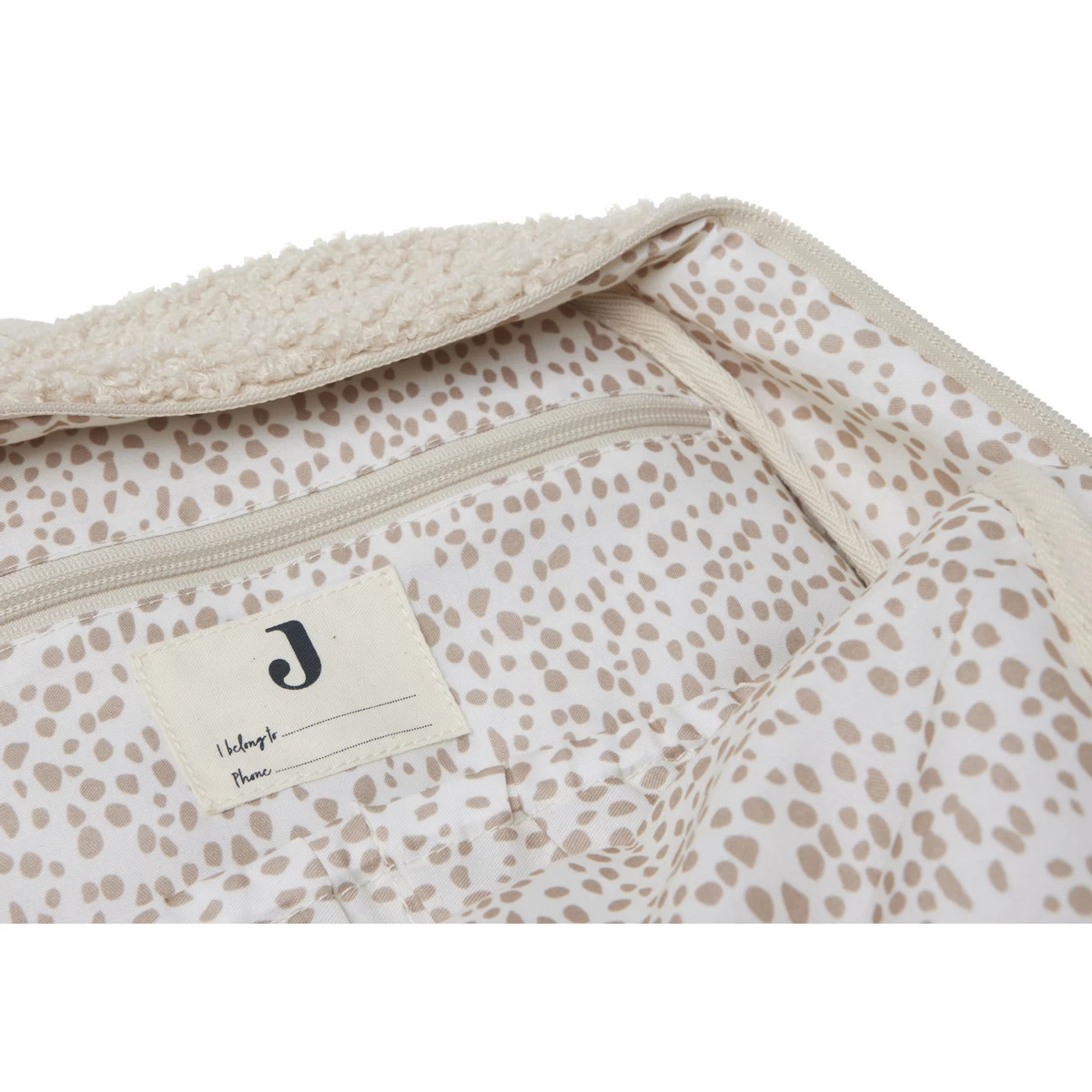 Jollein Boucle Naturel Rugzak Luiertas 027-818-66060 - Afbeelding 8