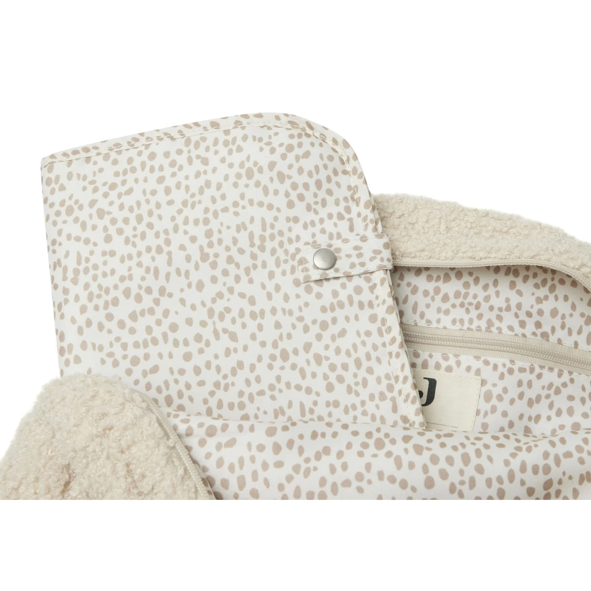 Jollein Boucle Naturel Rugzak Luiertas 027-818-66060 - Afbeelding 9