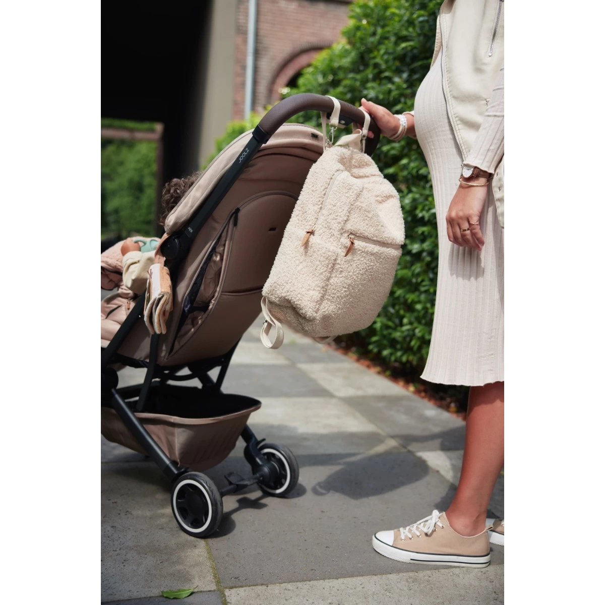 Jollein Boucle Naturel Rugzak Luiertas 027-818-66060 - Afbeelding 10