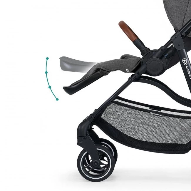 Kinderkraft All Road Ash Grey Wandelwagen KKWALROAGR0000 - Afbeelding 14