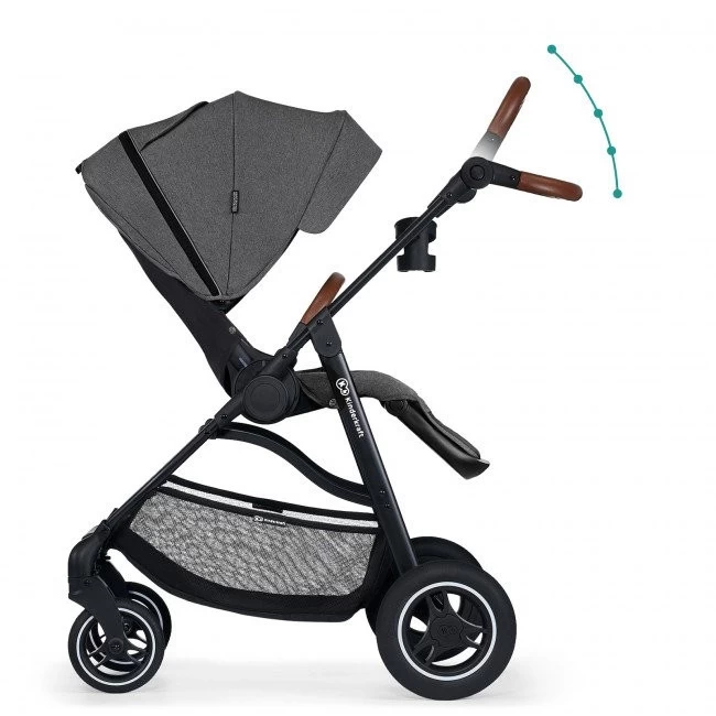 Kinderkraft All Road Ash Grey Wandelwagen KKWALROAGR0000 - Afbeelding 12