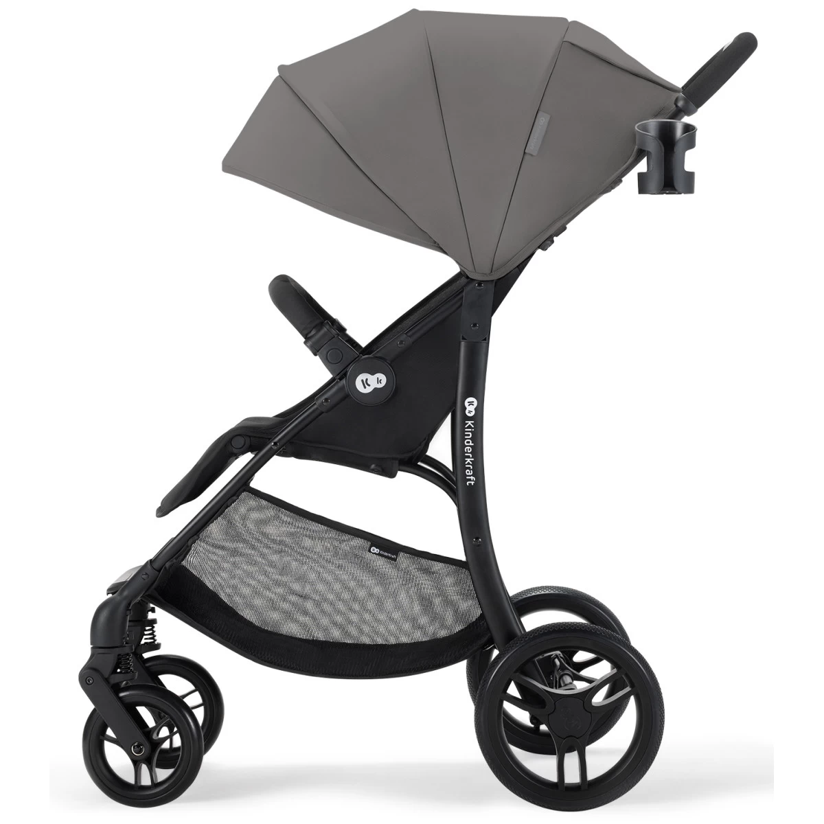 Kinderkraft Askoy Cozy Grey Wandelwagen KSASKO00GRY0000 - Afbeelding 3