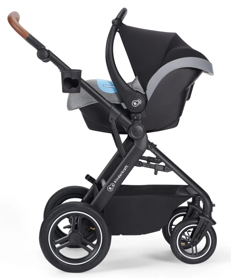 Kinderkraft B-Tour Deep Black 3-in-1 Combi Kinderwagen Incl. Autostoel KSBTOU00BLK3000 - Afbeelding 18