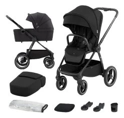 Kinderkraft Nea Midnight Black 2-in-1 Kinderwagen KSNEA000BLK2000
