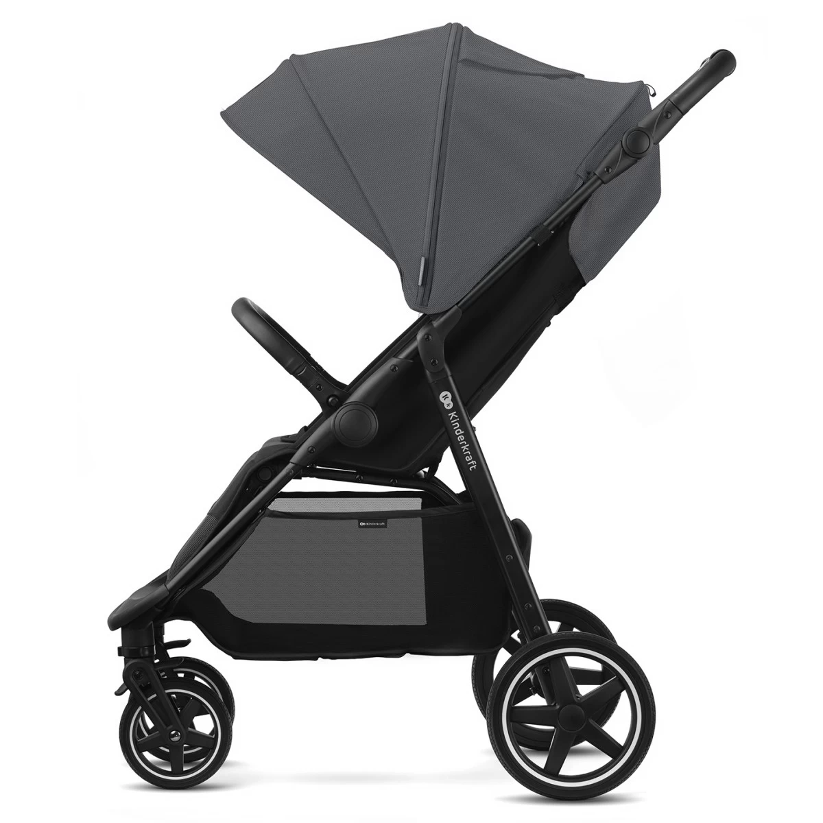 Kinderkraft Route Platinum Grey Wandelwagen KSROUT00GRY0000 - Afbeelding 3