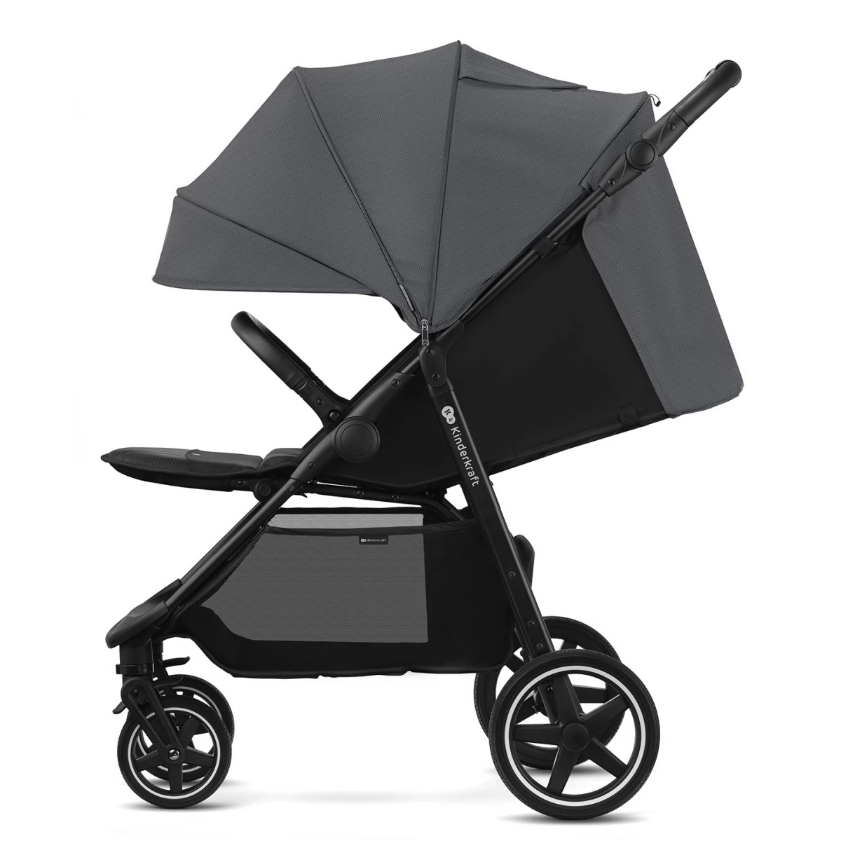 Kinderkraft Route Platinum Grey Wandelwagen KSROUT00GRY0000 - Afbeelding 4