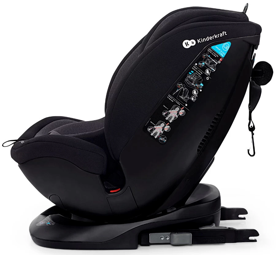 Kinderkraft Xpedition Black 360º 0-36 Kg Isofix Autostoel KCXPED00BLK0000 - Afbeelding 4