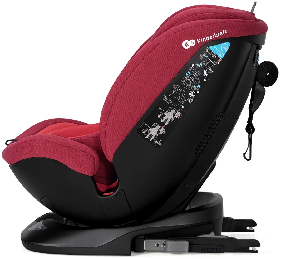Kinderkraft Xpedition Red 360º 0-36 Kg Isofix Autostoel KCXPED00RED0000 - Afbeelding 4