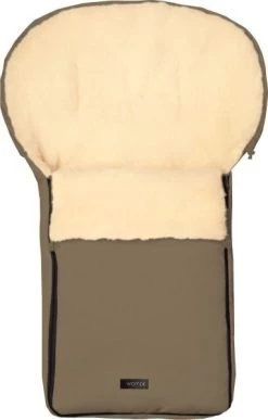 Zaffiro Wol Taupe Universele Afritsbare Voetenzak S6 08139