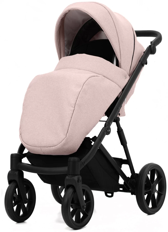 Kunert Ivento Black Smoky Pink 2-in-1 Kinderwagen IVE-11-BLACK - Afbeelding 7