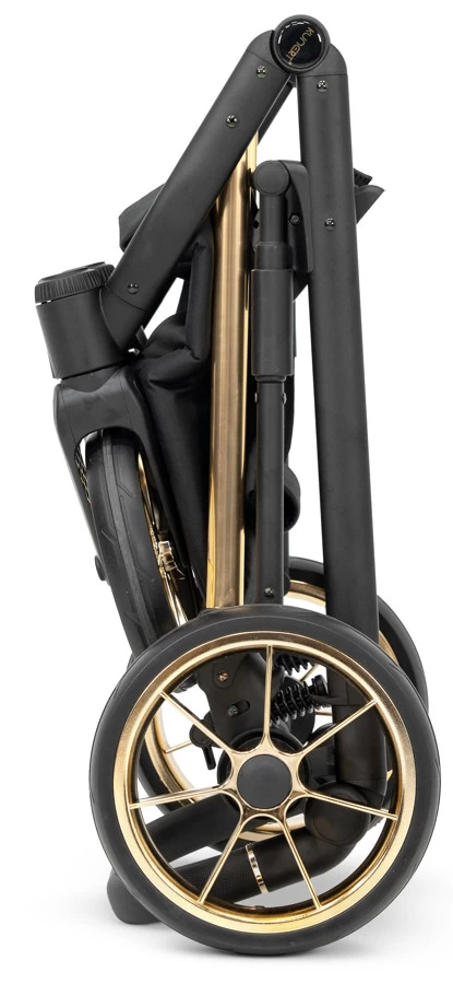 Kunert Ivento Premium Gold Deep Black 2-in-1 Kinderwagen IVE-12-GOLD - Afbeelding 3
