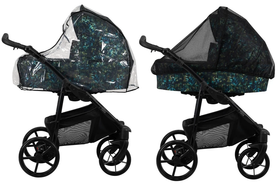 Kunert Mata Gold Black 2-in-1 Combi Kinderwagen MATA-10-GOLD - Afbeelding 9