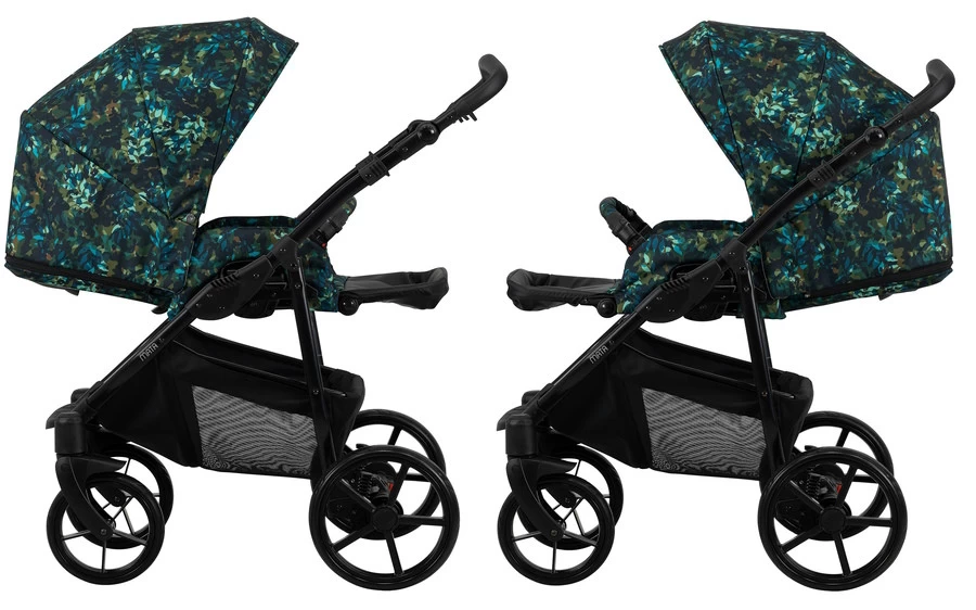 Kunert Mata Black Pink 2-in-1 Combi Kinderwagen MATA-06-BLACK - Afbeelding 12