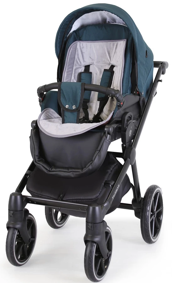 Kunert Talisman Black Flowers 2-in-1 Kinderwagen TA-01-BLACK - Afbeelding 7